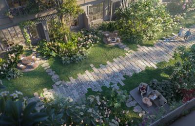 Mùa xuân bên thềm cửa tại những ngôi nhà Home Retreat phía tây TP.HCM