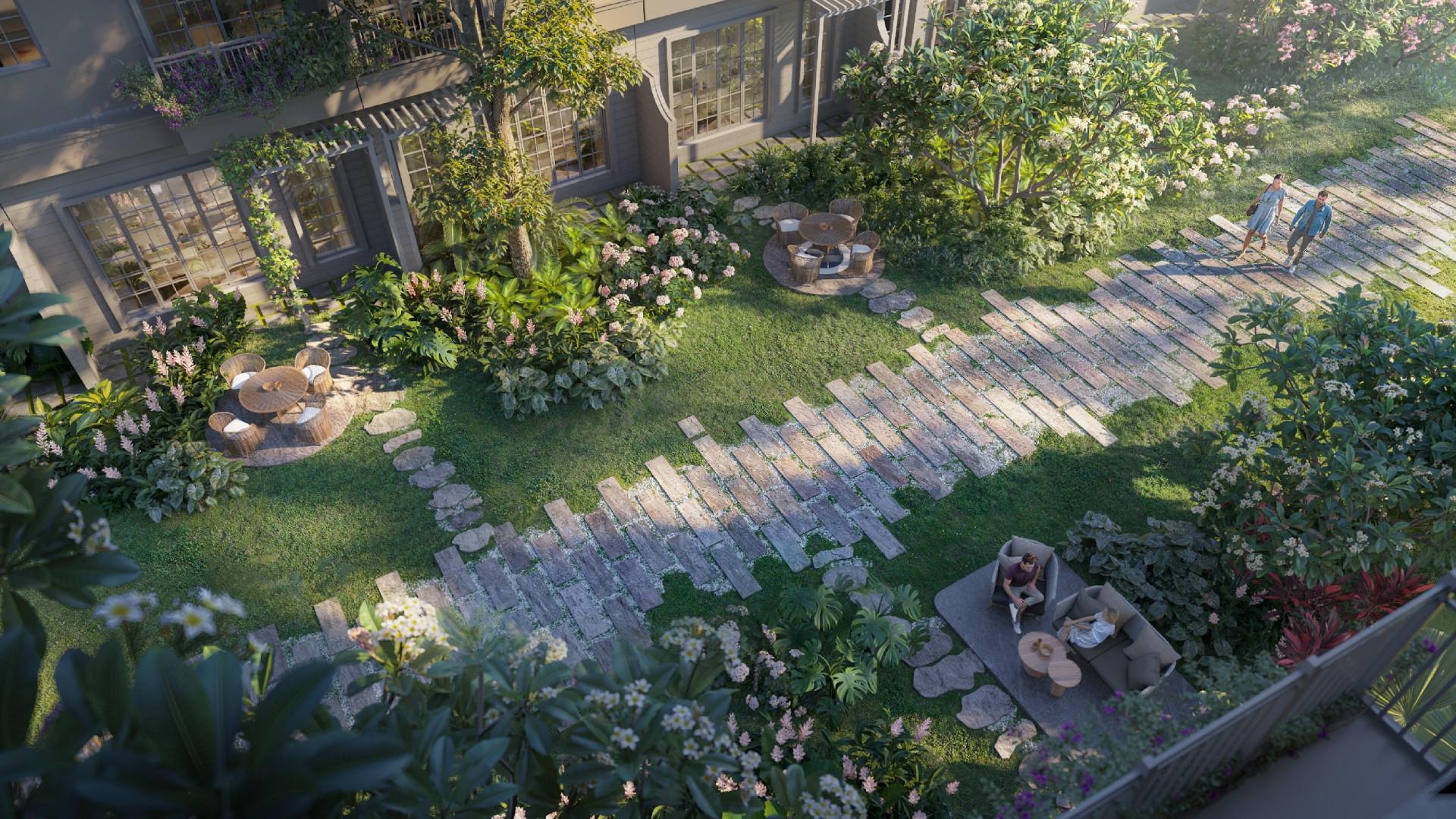 Mùa xuân bên thềm cửa tại những ngôi nhà Home Retreat phía tây TP.HCM